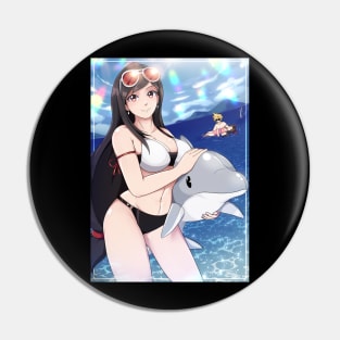 Beach Tifa Pin