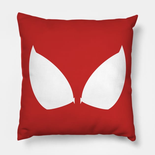 Scarlet Eyes Pillow by blinky2lame