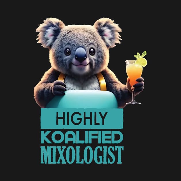 Just a Highly Koalified Mixologist Koala 6 by Dmytro