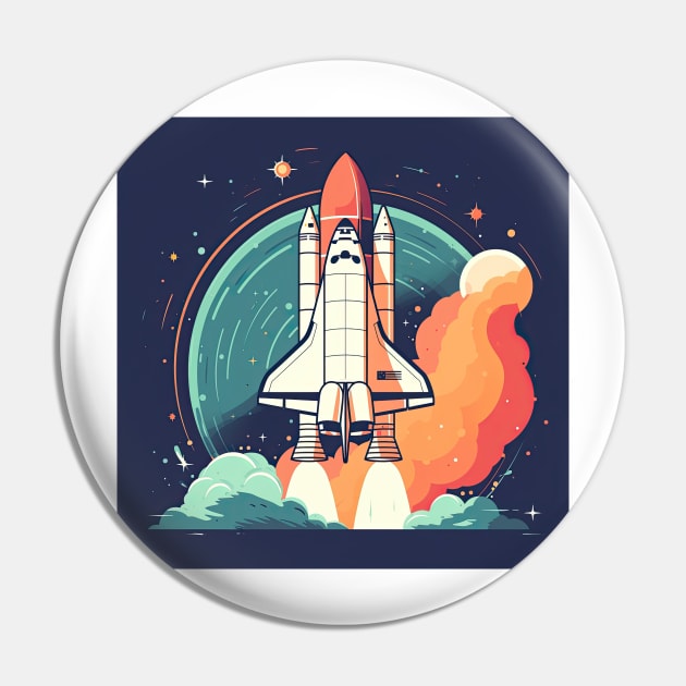 Space Shuttle Pin by Testes123