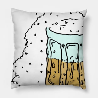 beer mug Pillow