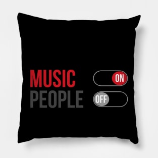 Turn on the music Pillow