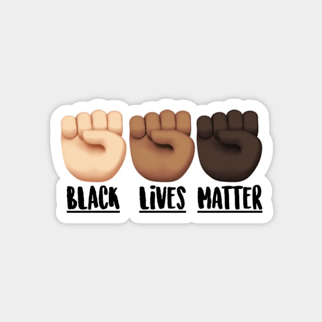 Black Lives Matter Magnet by lolsammy910