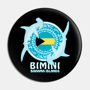 Hammerhead Shark Diving Bimini Pin