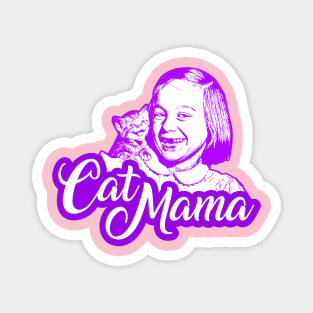 Cute Cat Mama Magnet