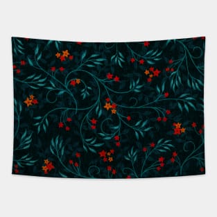 Floral vines Tapestry