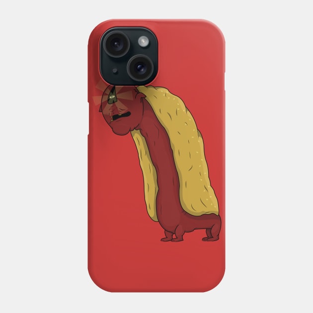 hot dog Phone Case by alzate