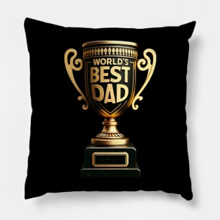 World's Best Dad Trophy Pillow