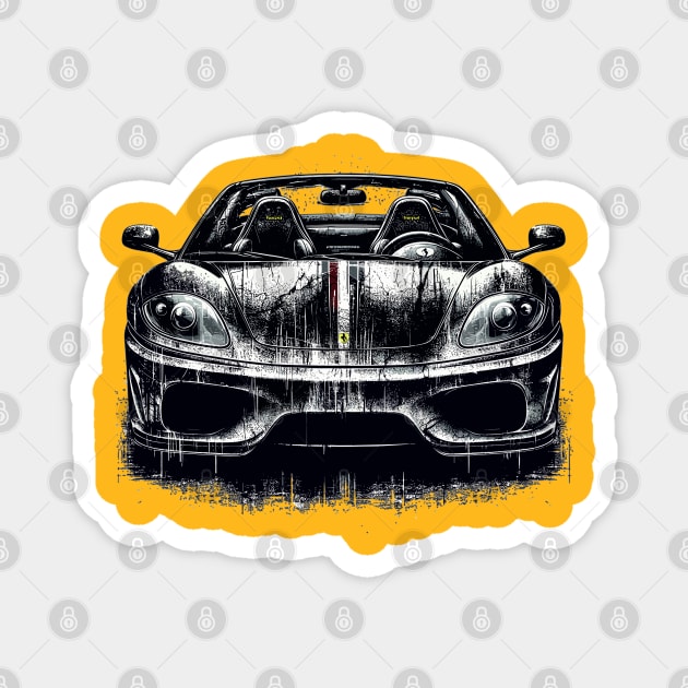 Ferrari 360 spider Magnet by Vehicles-Art