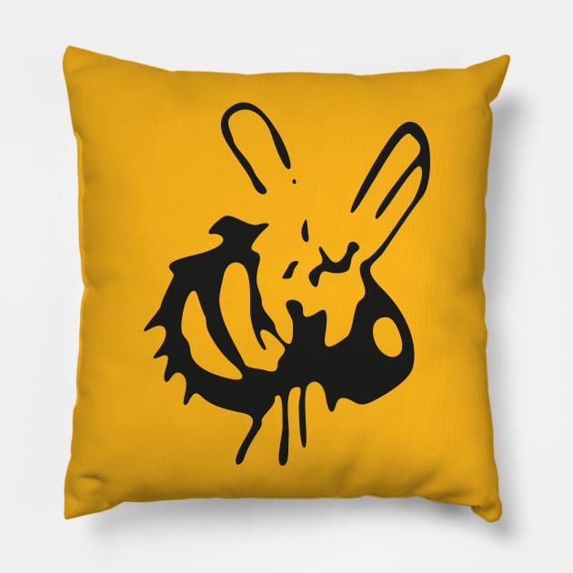 Bee Pillow by GraphicGibbon