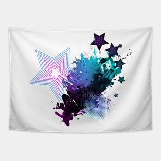 Star Splashed Tapestry