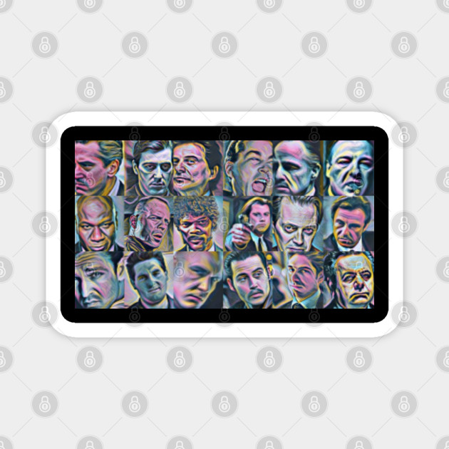 Gangsters Classic Movies Painting Goodfellas Godfather Casino