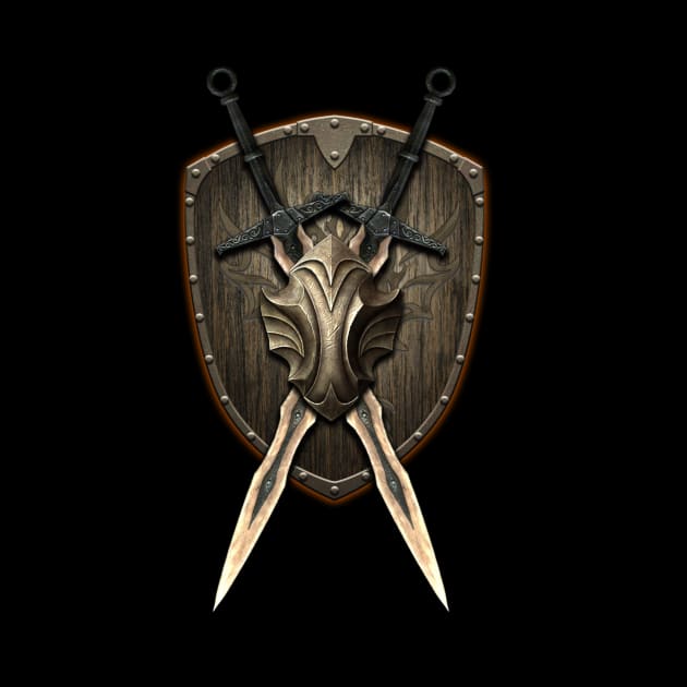 vikings sword and shield 1 by medo art 1