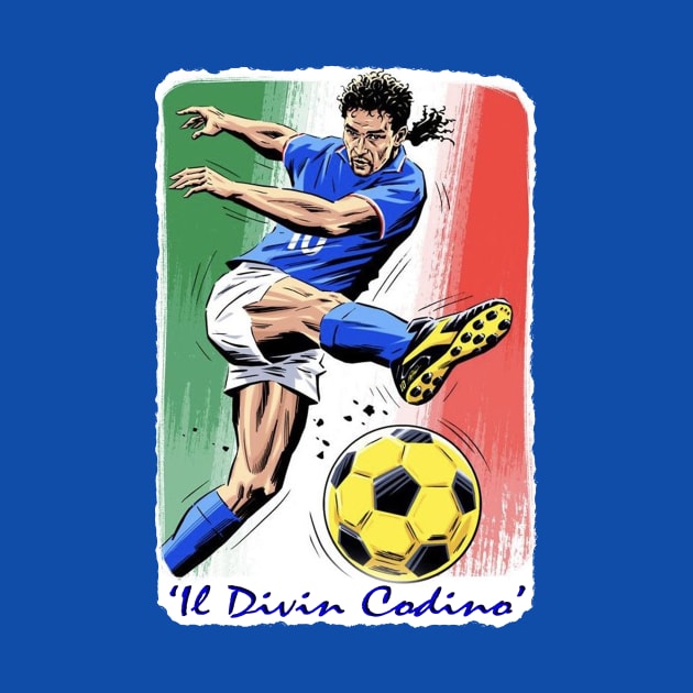 Football Legends - Italy - Roberto Baggio - IL DIVIN CODINO (The Divine by OG Ballers