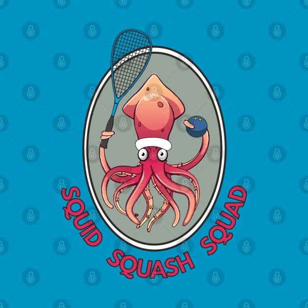 Squid Squash Squad by goatboyjr