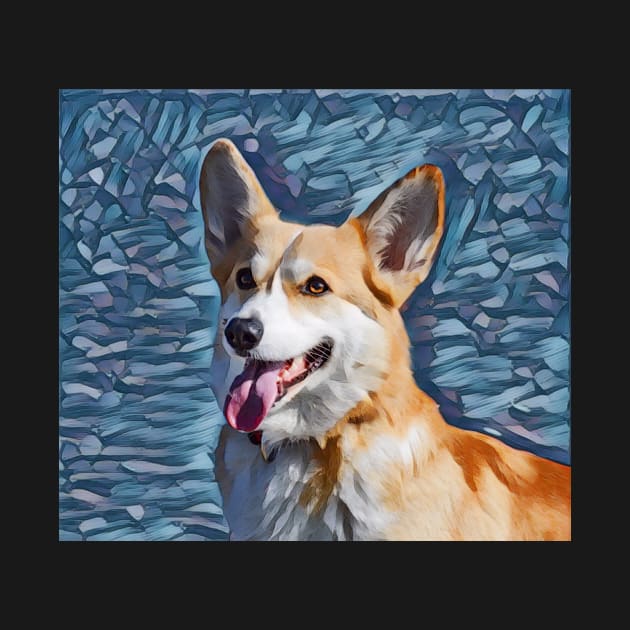 Corgi Dog by PhotoArts