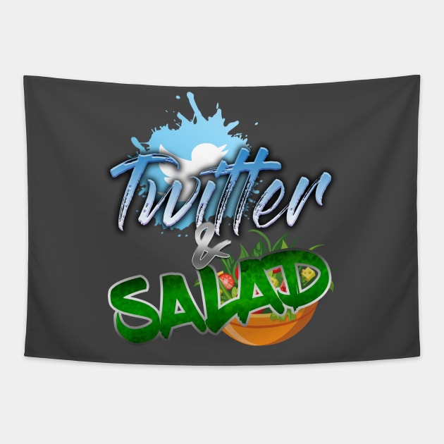 Chris Clark's Twitter & Salad Special! Designed by Jake Iacovetta Tapestry by The PJ Campbell Network