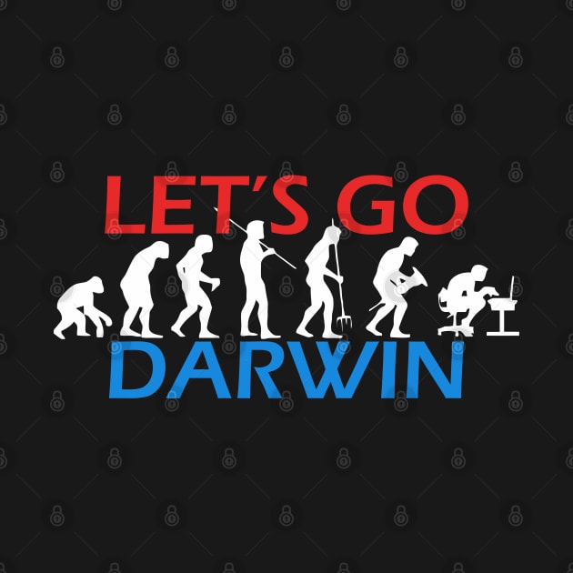 Let's Go Darwin evolution by Sick One