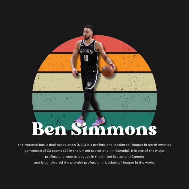 Ben Simmons Vintage V1 by Gojes Art