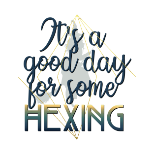 Witchy Puns - It's A Good Day For Some Hexing T-Shirt