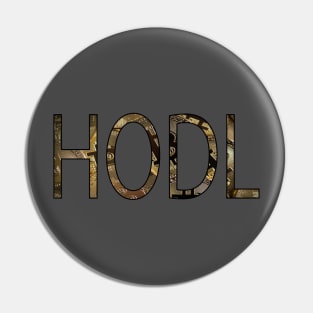 BITCOIN HODL Pin