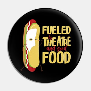 Theater Musical Broadway Eating Pin