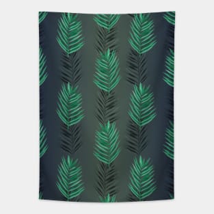 Tropical leaves Tapestry