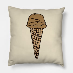 james coffee and bourbon, salt and straw Pillow