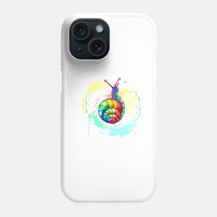 Rainbow Snail Phone Case