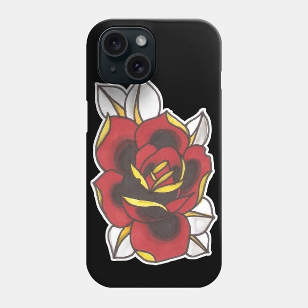 Rose Red Phone Case by ACAB