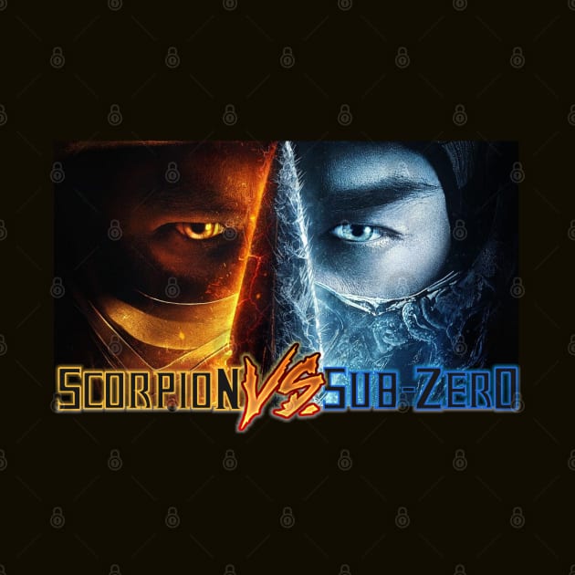 Scorpion vs Sub Zero team Mortal Kombat Pro Kompetition by Pannolinno