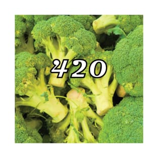 420 Broccoli Weed Funny Blaze It Legalize It T-Shirt