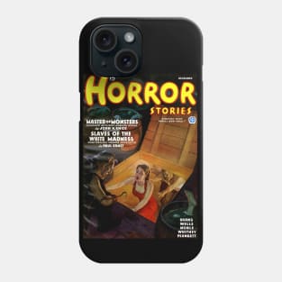 Horror Stories Magazine Cover December 1935 Phone Case