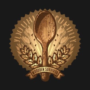 Wooden Spoon Survivor - Mastering the Culinary Battlefield! T-Shirt