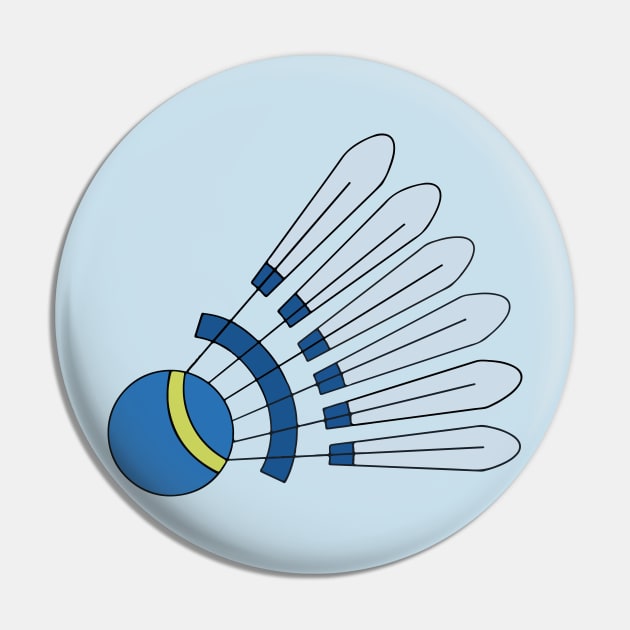 Badminton Player Loves Shuttlecock Badminton Racquet Sports Pin by Mochabonk