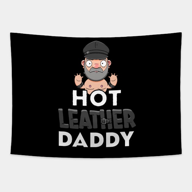 Hot Leather Daddy Tapestry by LoveBurty