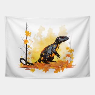 Fire Salamander Tapestry