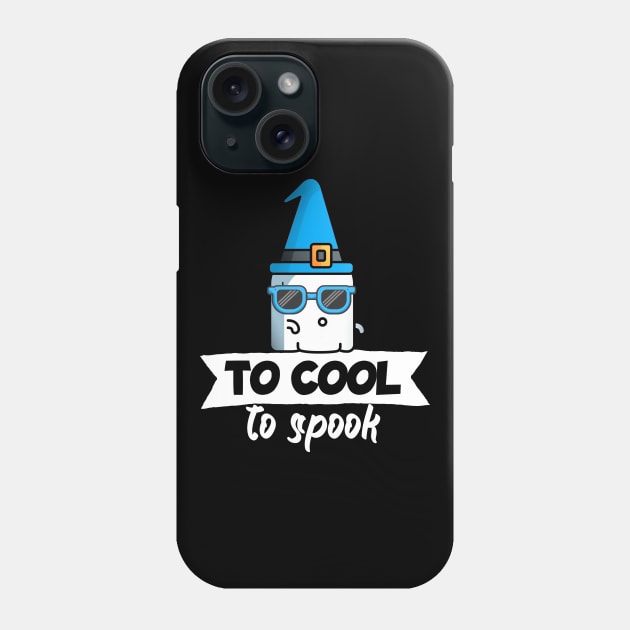 Too cool to spook Phone Case by maxcode