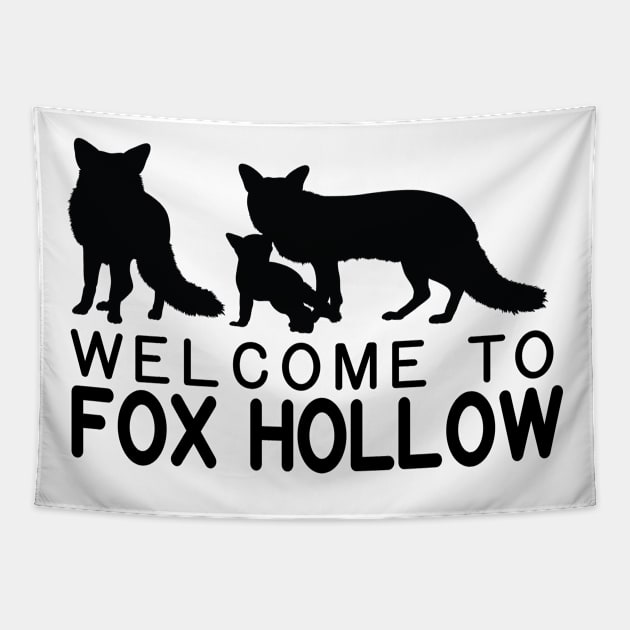 Welcome to Fox Hollow Tapestry by Martin & Brice