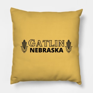 Gatlin, Nebraska Pillow