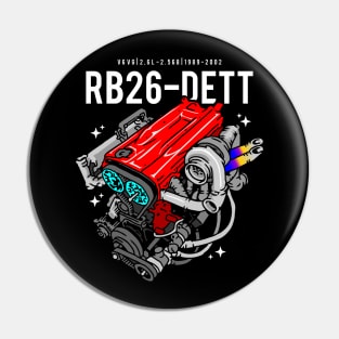 RB26 DETT ENGINE Pin