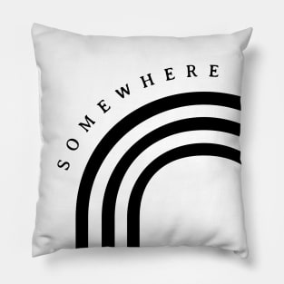 Somewhere Over The Rainbow Pillow