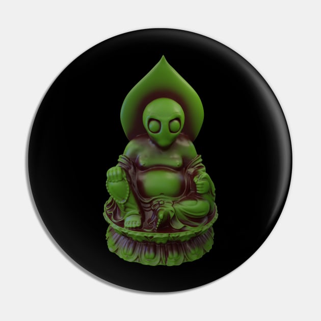 Flatwoods Monster Pin by JonHale