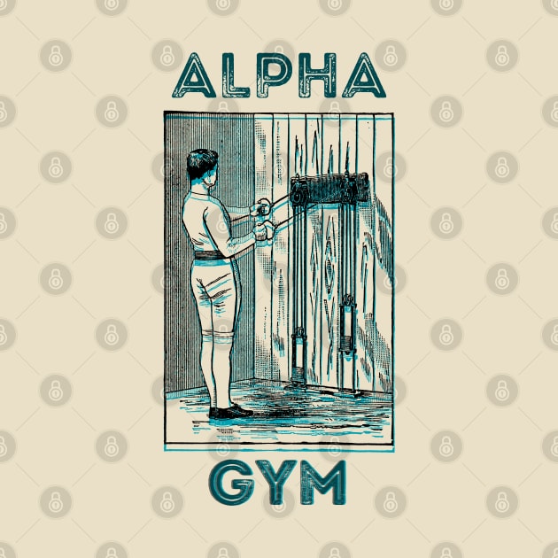 Alpha Gym Workout Beast by TJWDraws