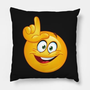 Loser Smiley Pillow