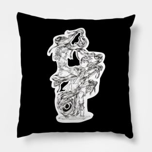Entangled by History Pillow