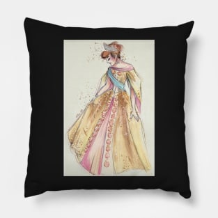 Dress and crown Pillow