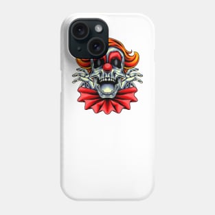 clown skull Phone Case