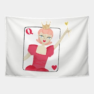 Queen of Hearts Tapestry