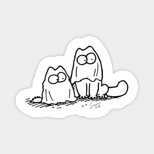 Simon's Cat Trick or Treat Magnet